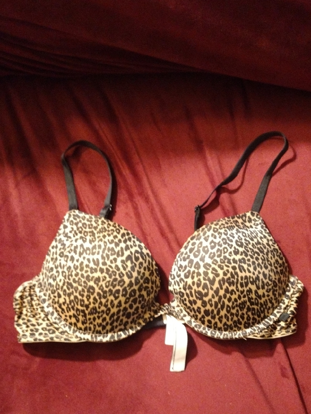 Victoria's Secret Leopard Print Push-up Bra 36B